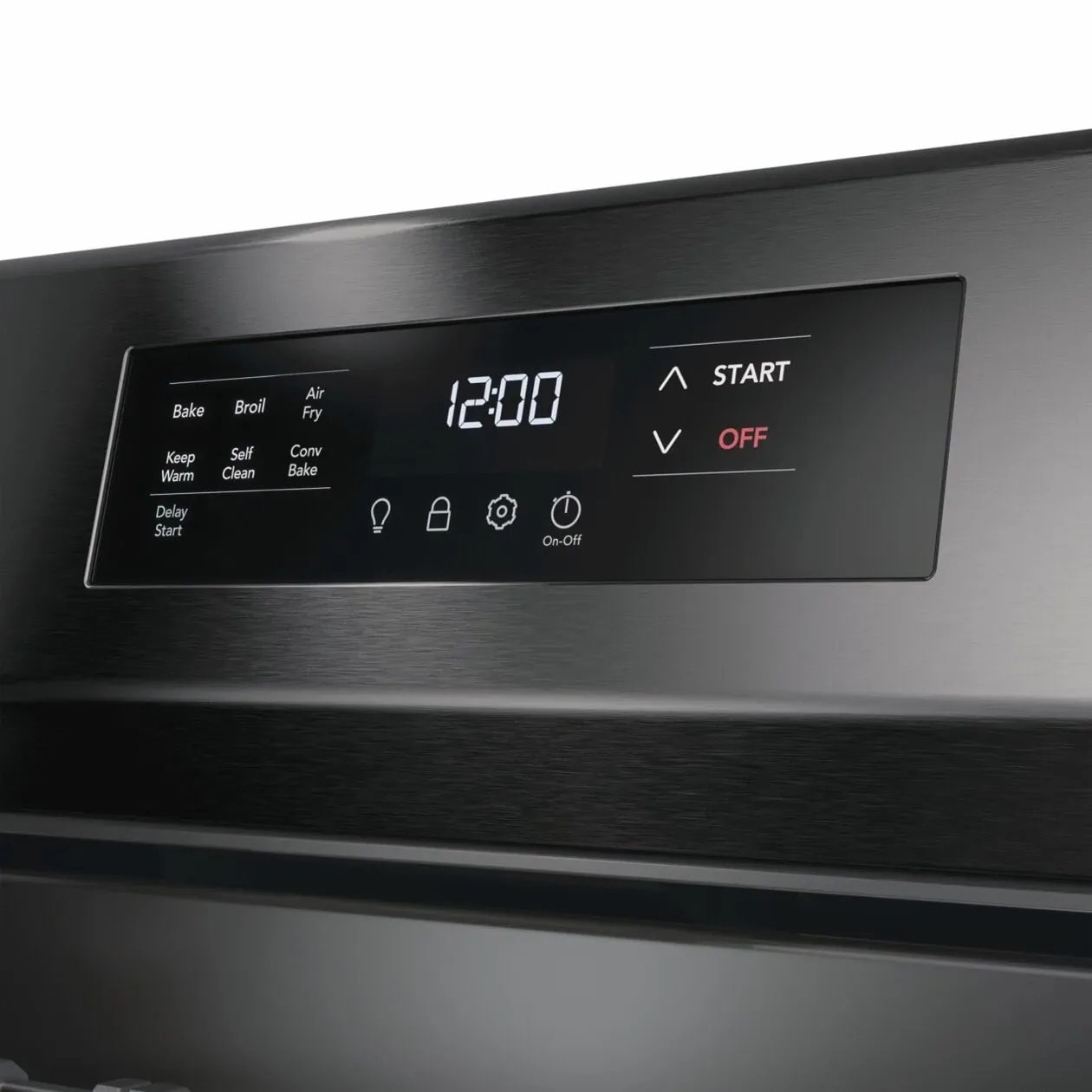 Frigidaire 3083 Series Black Stnl Steel Gas Range