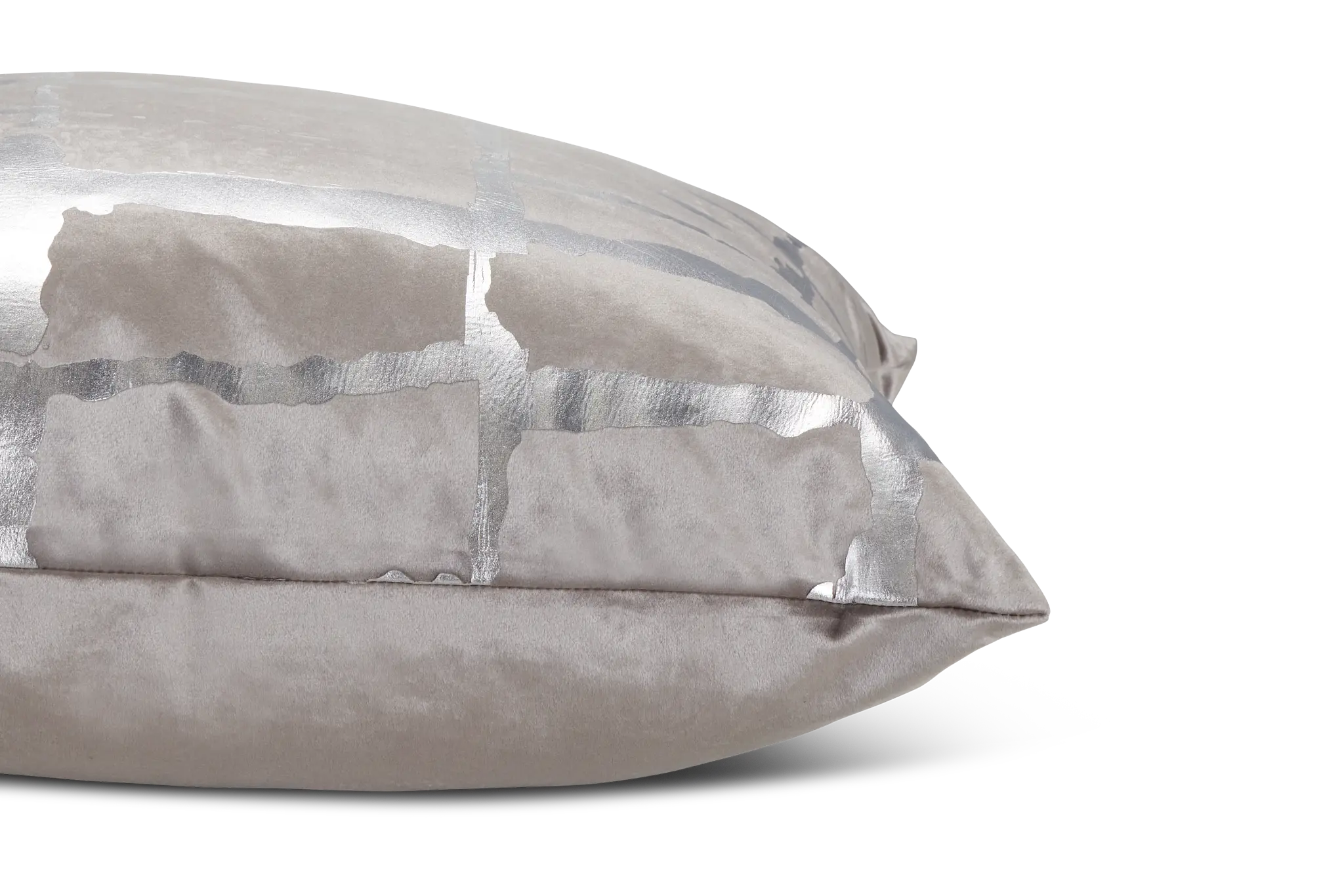 Gia Silver 22" Accent Pillow Gia Silver 22" Accent Pillow