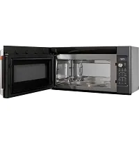 Cafe 517 Series Black Over-the-range Microwave