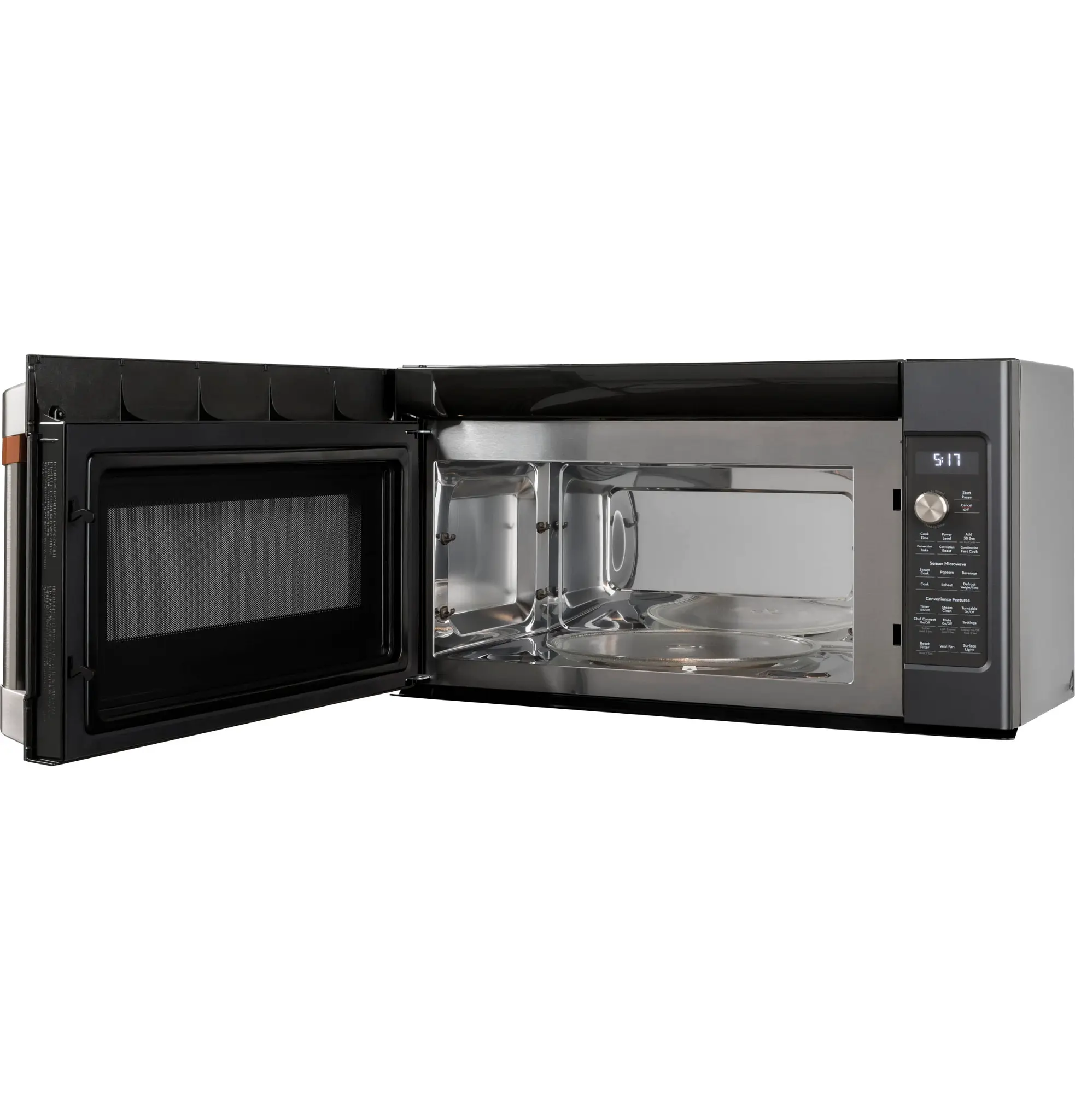 Cafe 517 Series Black Over-the-range Microwave Cafe 517 Series Black Over-the-range Microwave