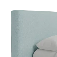 Grayton Elite Light Blue 44" Upholstered Platform Bed