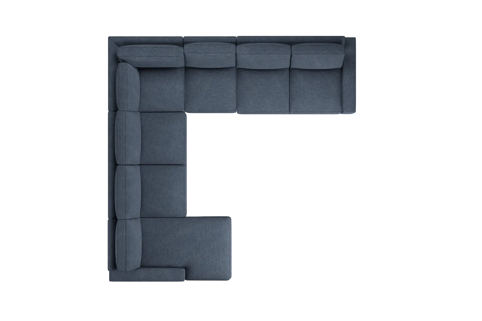 Edgewater Elevation Dark Blue Large Left Chaise Sectional Edgewater Elevation Dark Blue Large Left Chaise Sectional