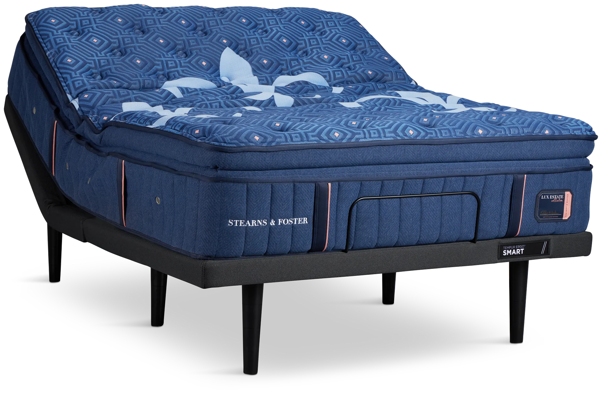 Stearns & Foster Lux Estate Soft Ergo Smart Adjustable Mattress Set