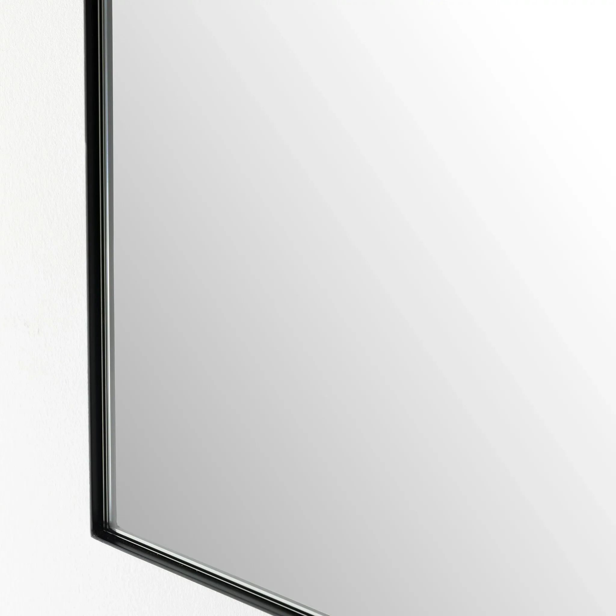 Zeni Black Metal Mirror