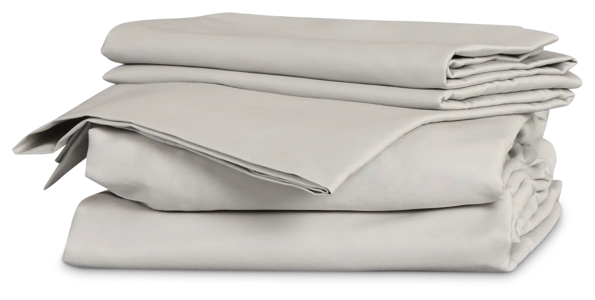 Rest & Renew Cotton Sateen Gray 300 Thread Sheet Set Rest & Renew Cotton Sateen Gray 300 Thread Sheet Set