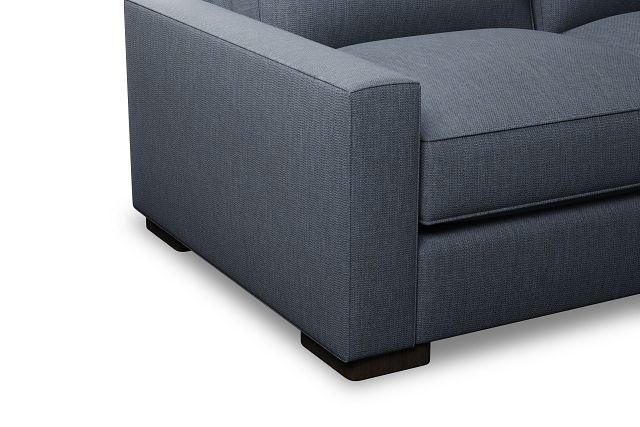 Edgewater Victory Dark Blue Loveseat