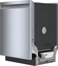 Bosch 100 Series Stainless Steel 24" Built In Dishwasher