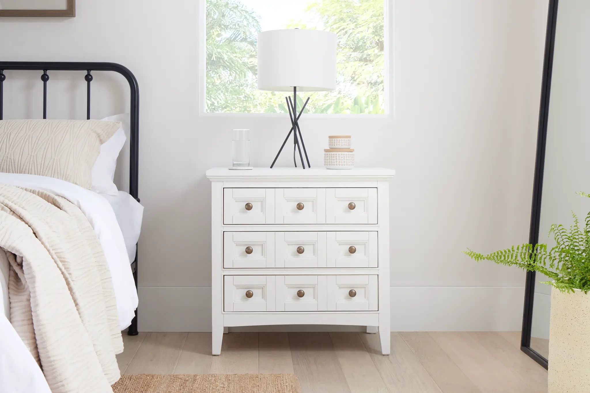Heron Cove White Nightstand Heron Cove White Nightstand