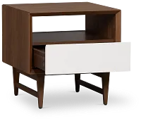 Flynn Mid Tone Square End Table