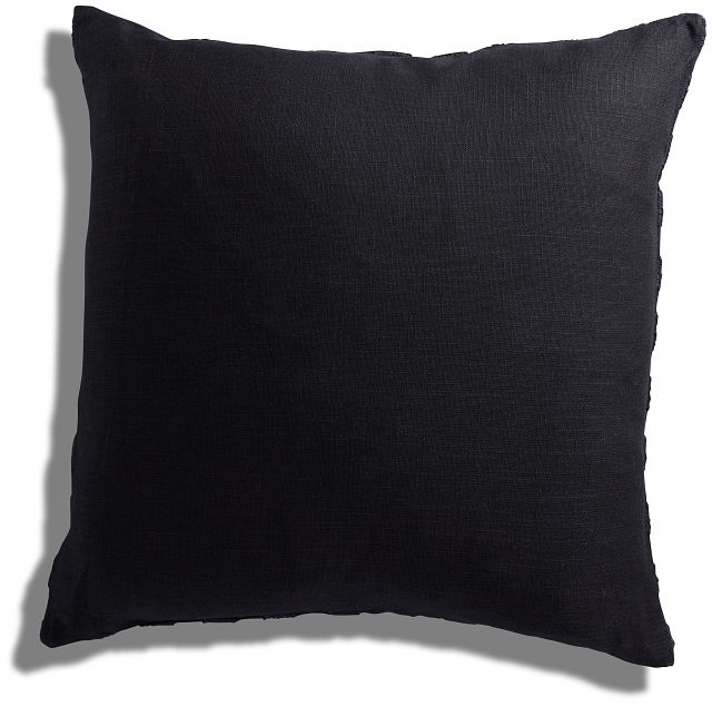 Risto Black Accent Pillow