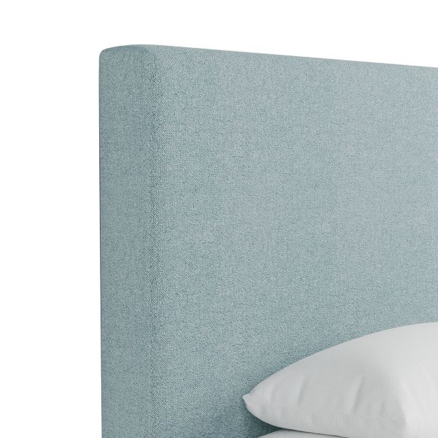 Grayton Elite Light Blue 54" Upholstered Platform Bed