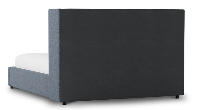 Captiva Maguire Blue 48" Upholstered Shelter Bed