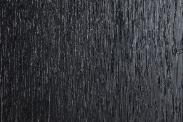 Alden Black Wood Platform Bed