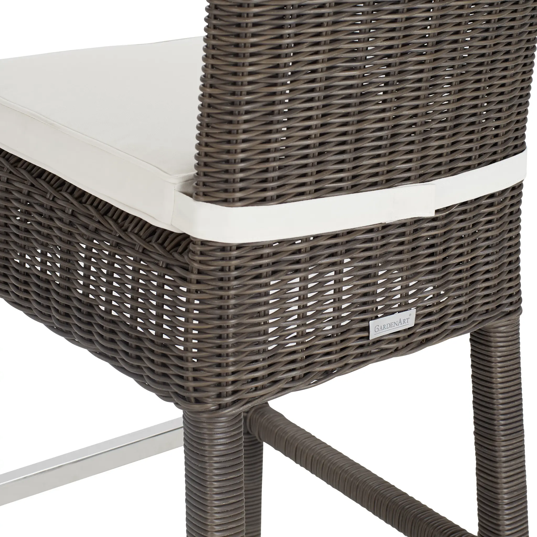Canyon Gray White Woven 30" Barstool Canyon Gray White Woven 30" Barstool