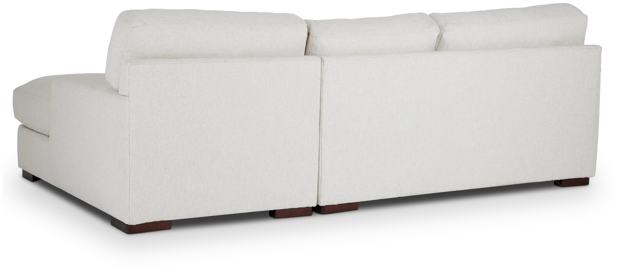 Veronica White Down Right Chaise Sectional Veronica White Down Right Chaise Sectional