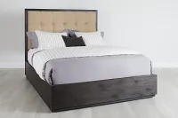 Madden Dark Tone Platform Storage Bed