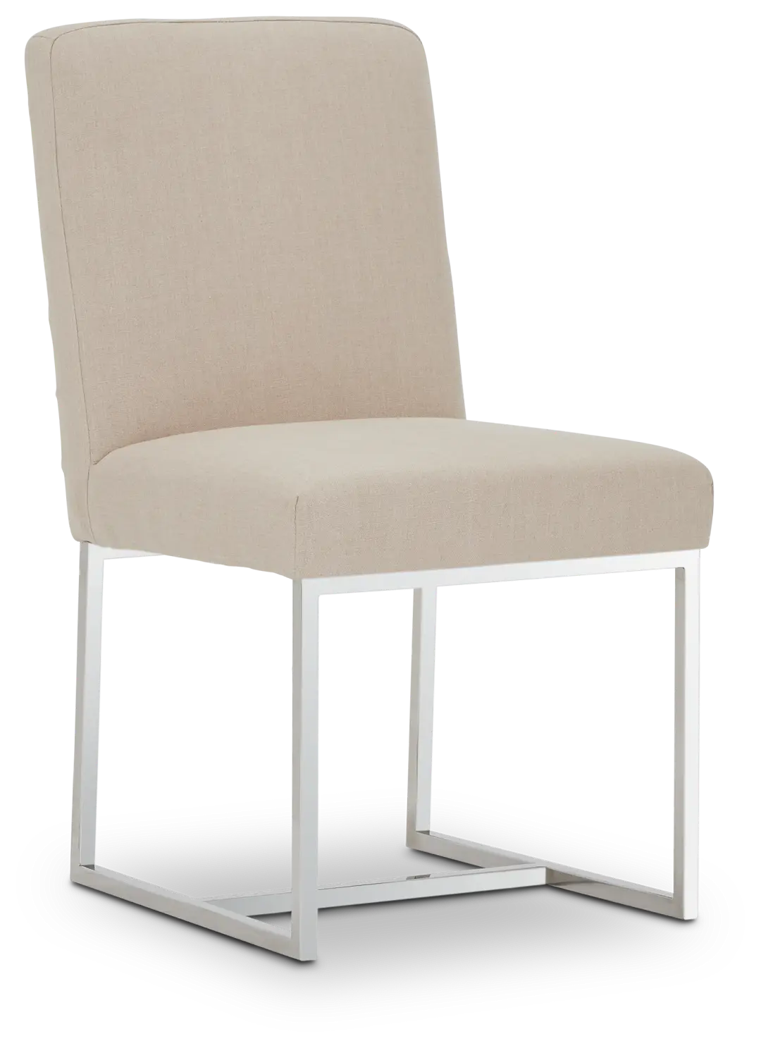 Berlin Beige Metal Upholstered Side Chair Berlin Beige Metal Upholstered Side Chair