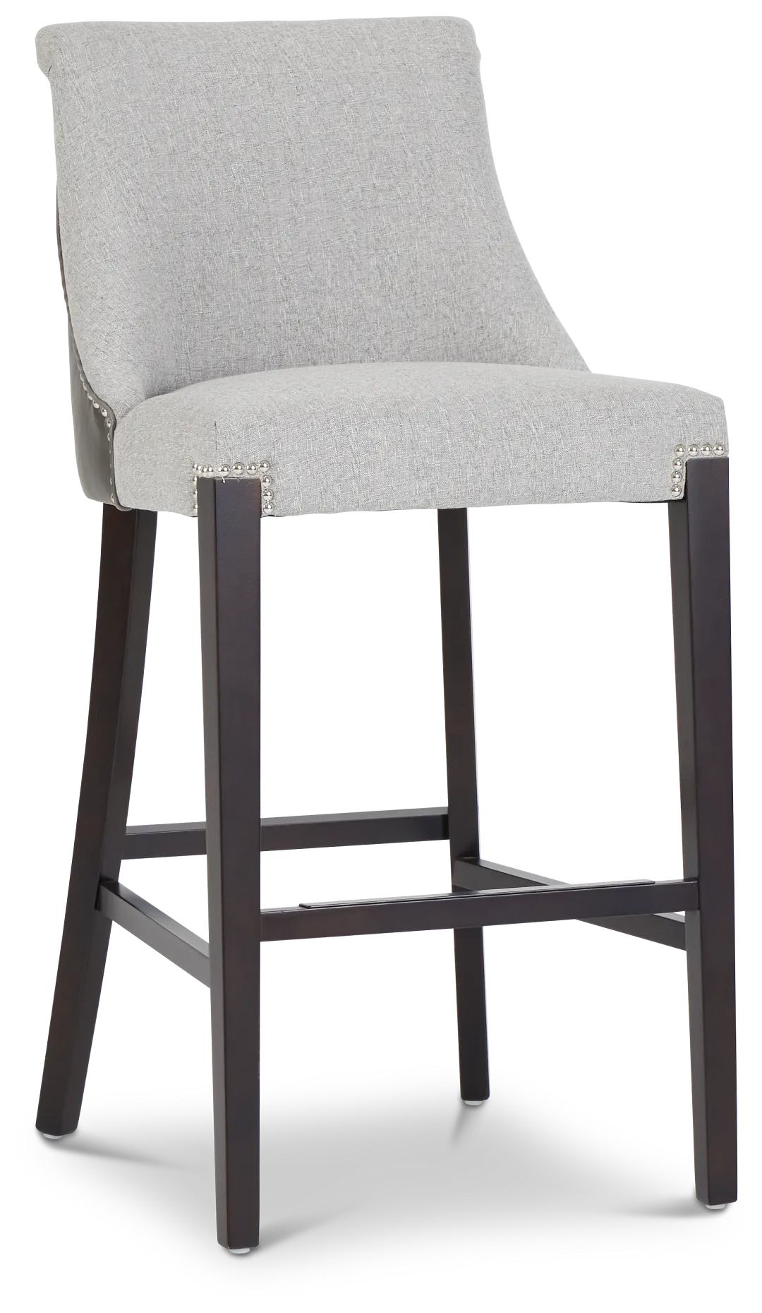 Brynn Light Gray Micro 30" Barstool