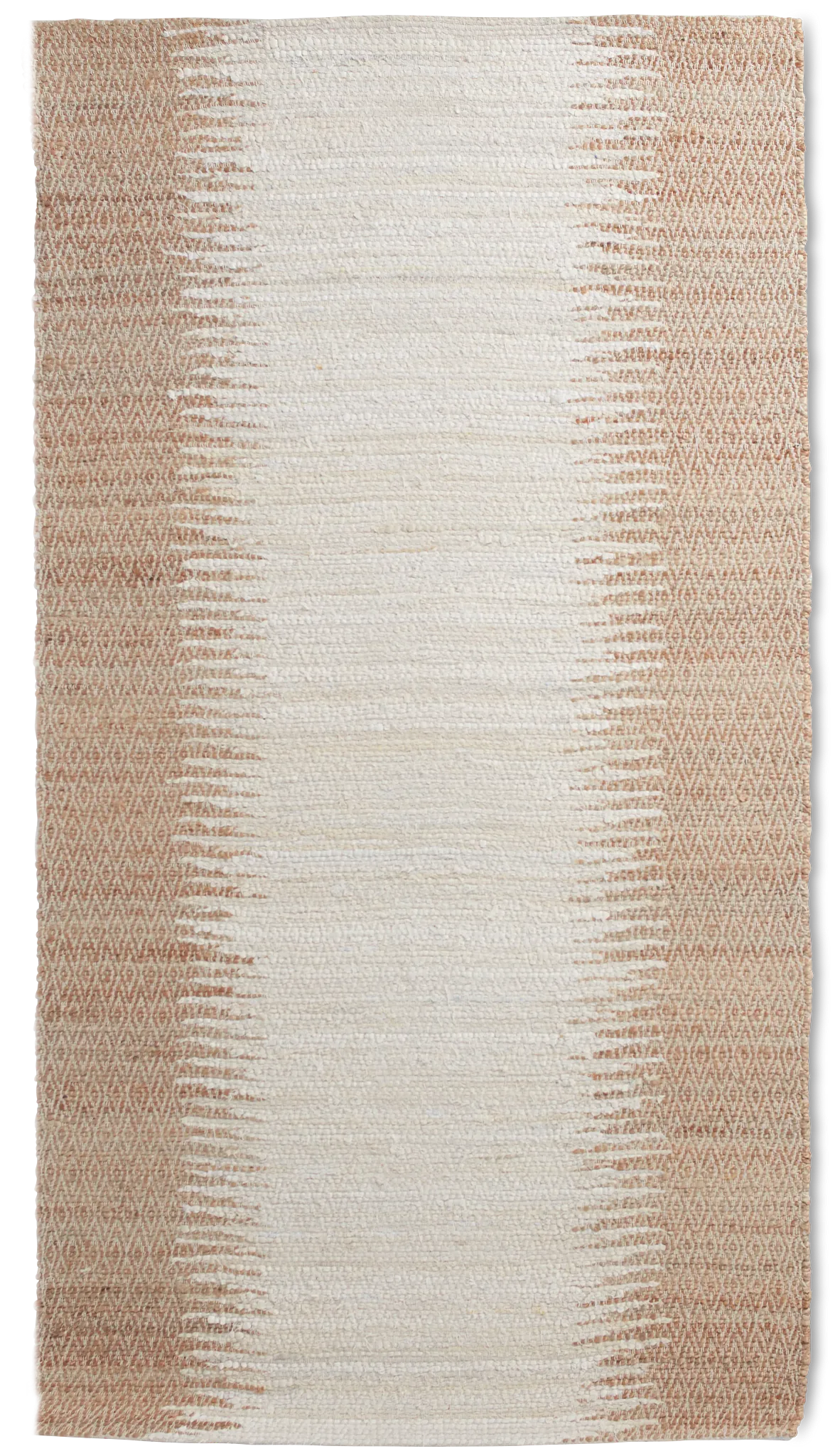 Bagram White 8x10 Area Rug