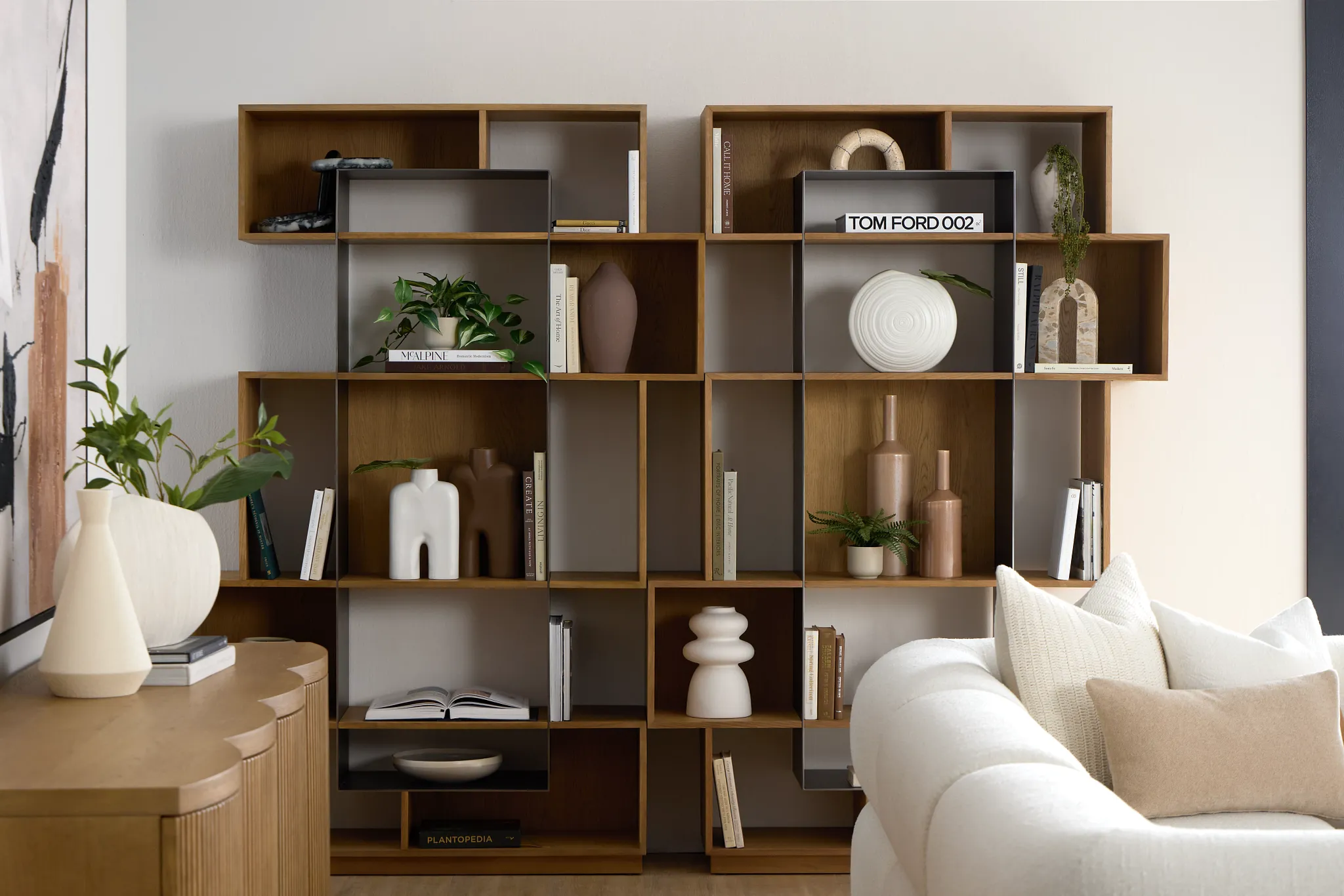 Gables Light Tone Etagere