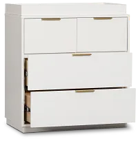 Kate White 4-drawer Dresser