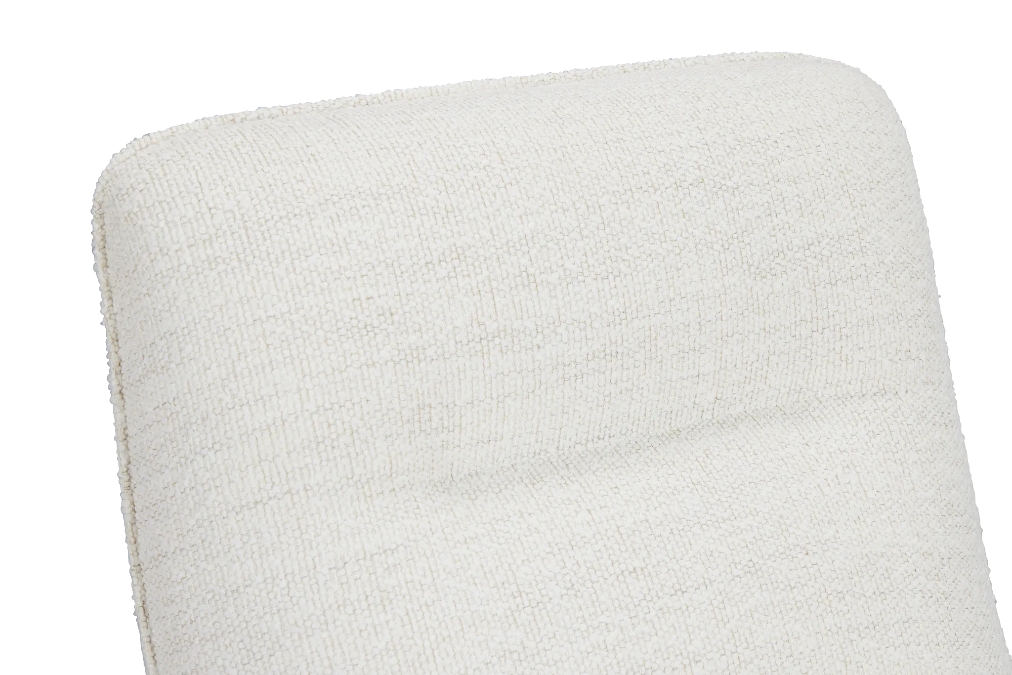 Lilac White Fabric Accent Chair