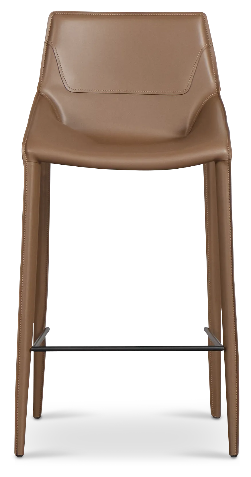 Wakefield Brown 27" Upholstered Barstool