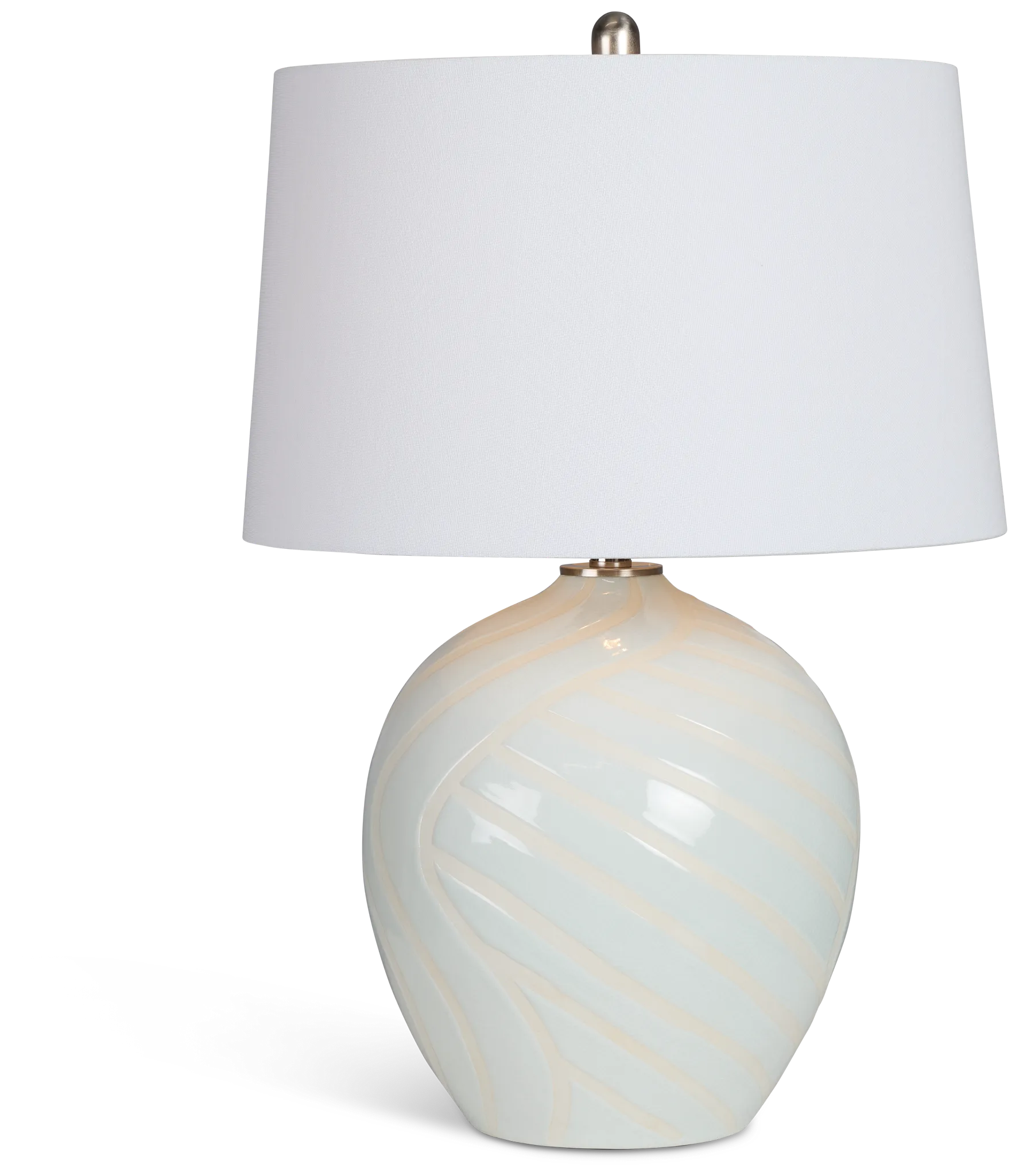 Mack Light Blue Table Lamp