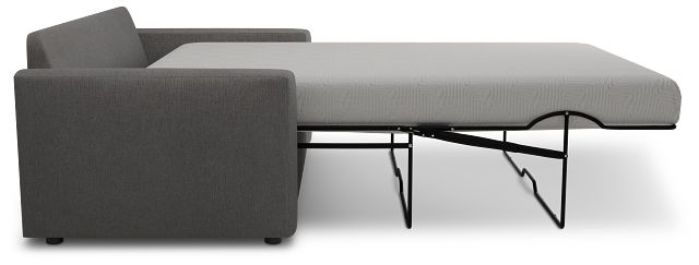 Siesta Peyton Gray Fabric Memory Foam Sleeper