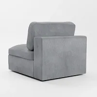Destin Revenue Gray Fabric Swivel Chair