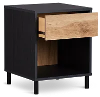 Trenti Two-tone Nightstand