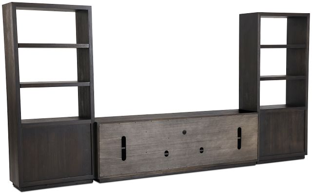 Madden Dark Tone Large Entertainment Wall