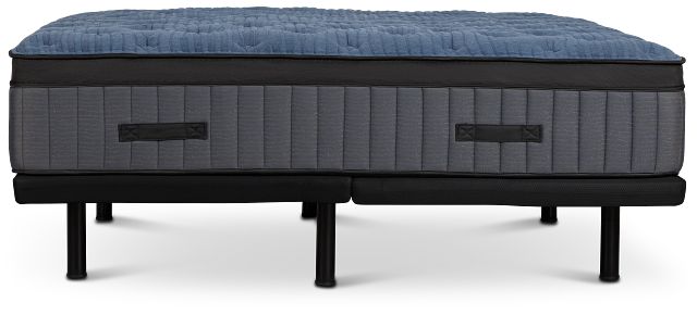 Kevin Charles By Sealy Reserve Lux Plush Elite Adjustable Mattress Set