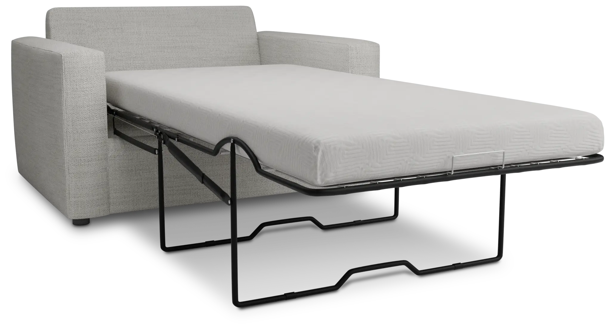 Siesta Maguire Ivory Fabric Memory Foam Sleeper Siesta Maguire Ivory Fabric Memory Foam Sleeper