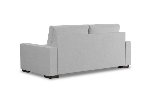 Edgewater Suave White 84" Sofa W/ 2 Cushions