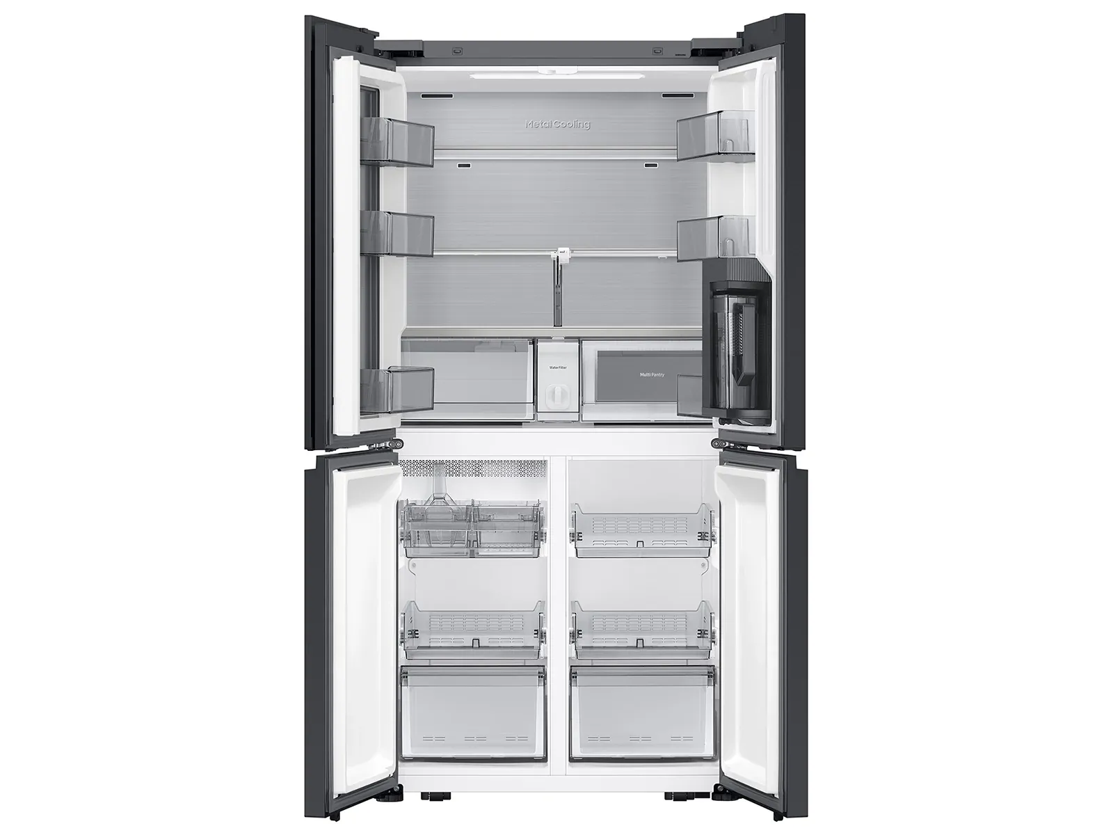 Samsung Bespoke Series White French Door Refrigerator