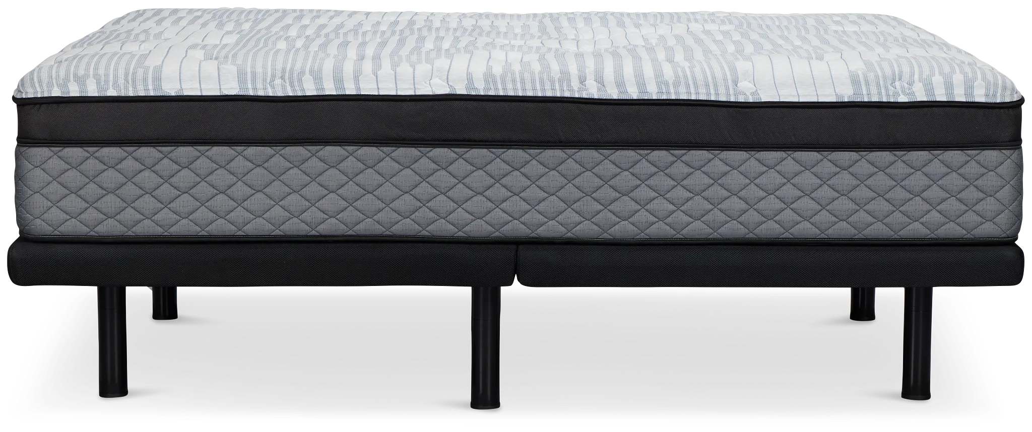 Kevin Charles By Sealy Signature Plush Deluxe Adjustable Mattress Set