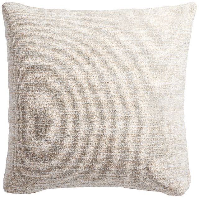 Baxter Taupe 20" Accent Pillow