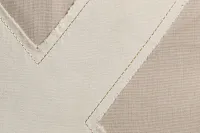 Lovey Ivory 20" Square Accent Pillow