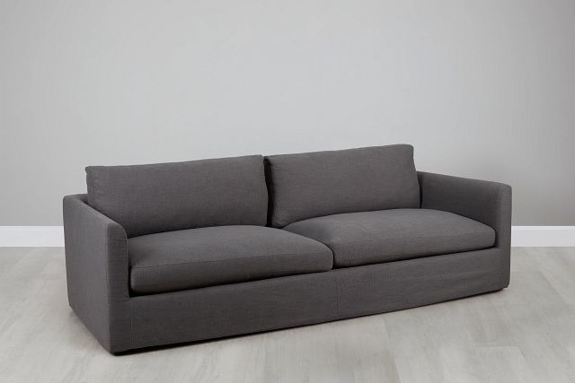 Willow 102" Gray Fabric Sofa (0)