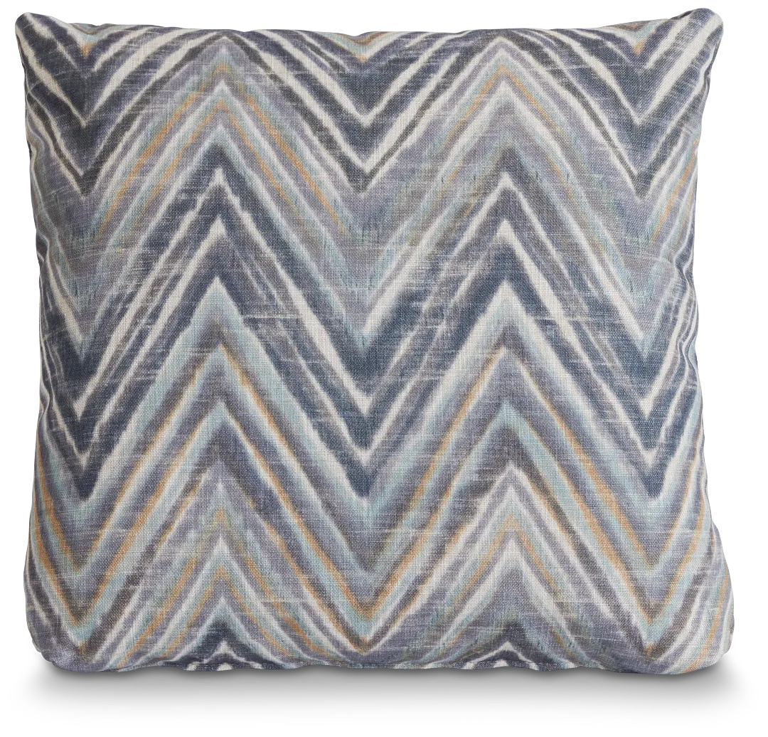 Zezster Gray 18" Accent Pillow
