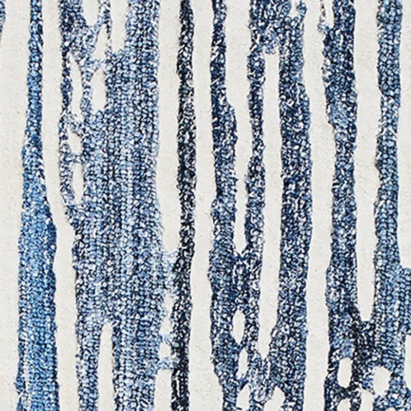 Lykon Blue 5x8 Area Rug