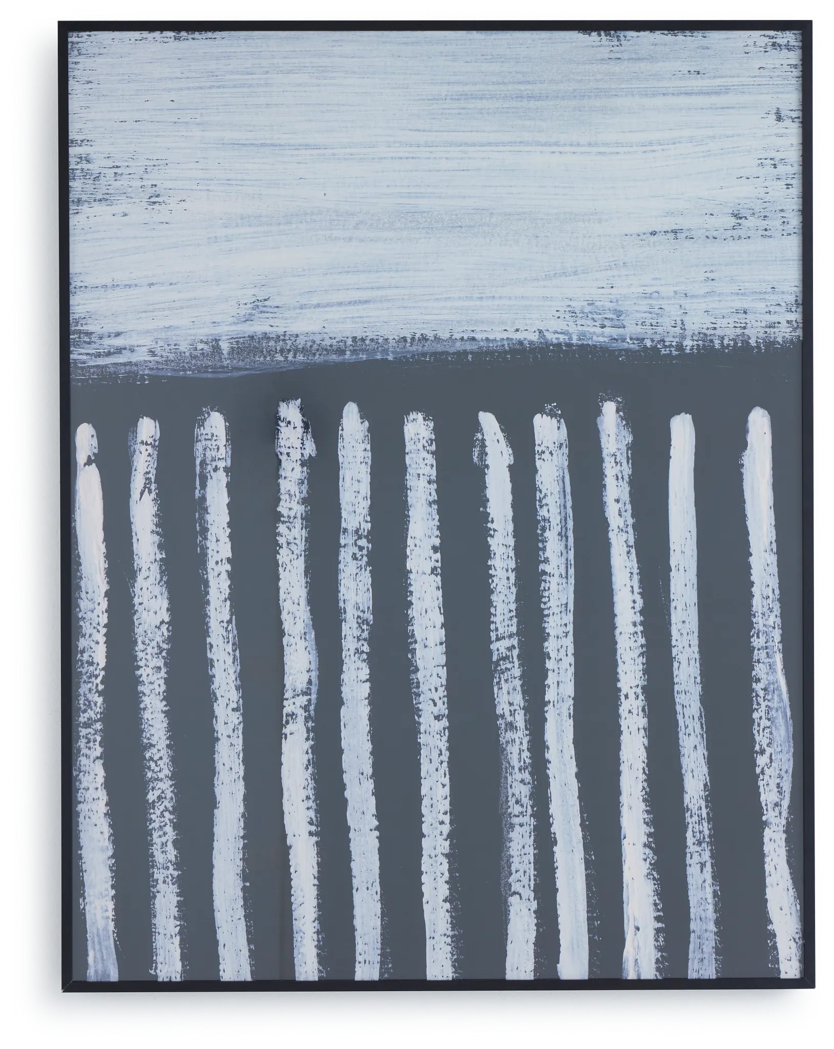 Ames Black Framed Wall Art