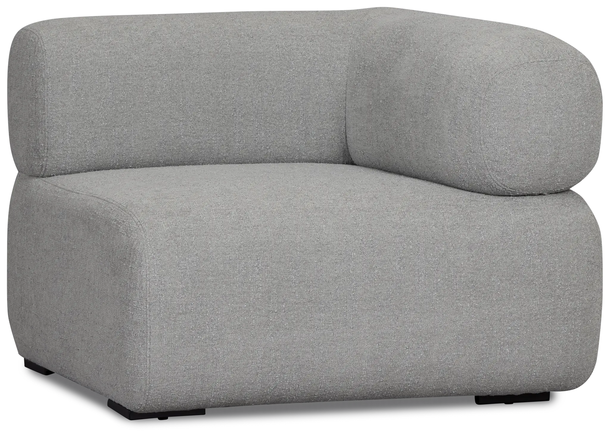 Celeste Light Gray Fabric Right Chair Celeste Light Gray Fabric Right Chair