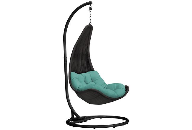 Zen Dark Teal Hanging Chair