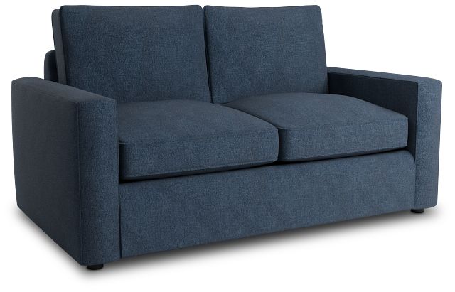 Siesta Maguire Blue Fabric Memory Foam Sleeper