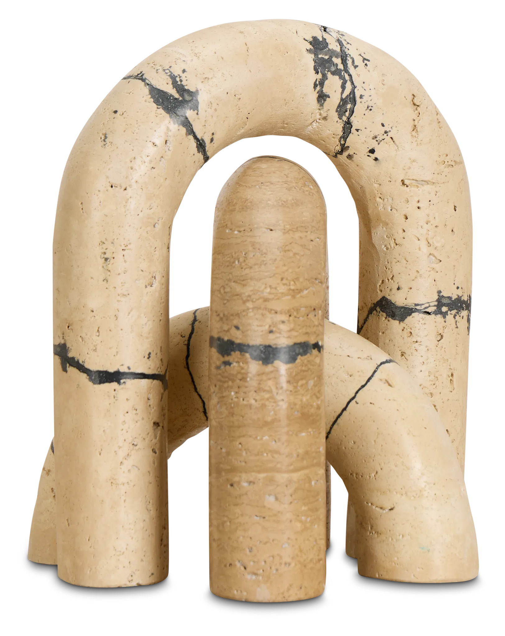 Elodie Ivory Stone Tabletop Accessory