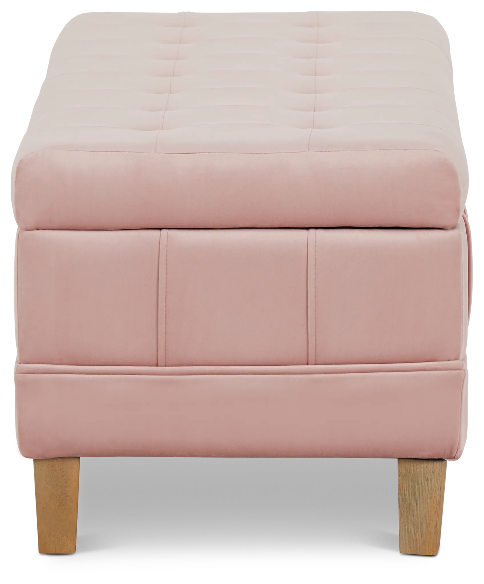 Crosby Pink Storage Bench