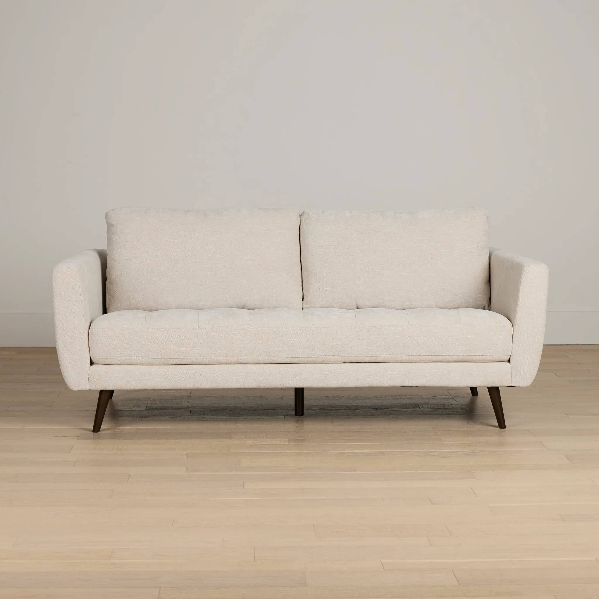 Indie Beige Fabric Sofa