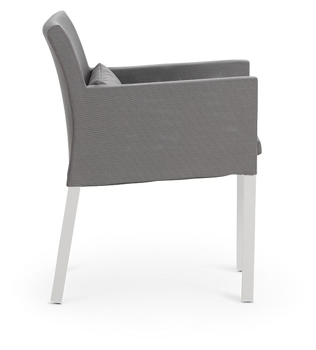 Lisbon Gray Cushioned Chair (1)